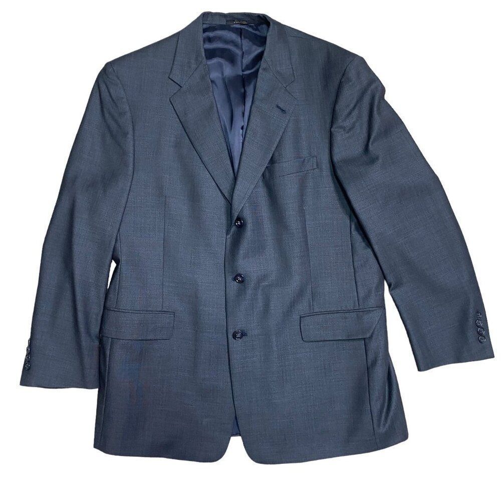 Hart Schaffner Marx Wool Suit Jacket 44R